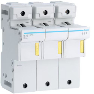 Corta Circuitos 22x58 125Ah 3P 6 Módulos