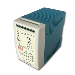 Fonte de Alimentação Comutada Modular Função UPS 2,25A Tensão Entrada 90...264Vac 127...370Vdc Tensão Saída 27,6Vdc Potência 96,6W DRC-100B #