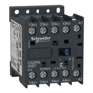 Mini Contactor Auxiliar 4NA 24VCA CA2KN40B7