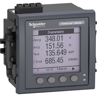 Central de Medida Modbus até 15H 1DO 33 Alarmes, MID METSEPM5111