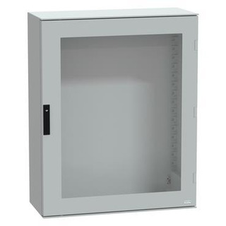 Armário Em Poliester Com Porta em Vidro IP66 1056x852x350mm NSYPLM108TG #
