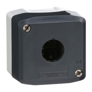 Botoneira Saliente Vazia Para 1 Botão Com Furo 22mm IP66 XALD01H7