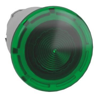 Cabeça Botão Luminoso Para Led Verde 40mm Para Furo 22mm ZB4BW433 #