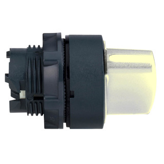 Seletor (0-1) Posição Fixa Branco Para Furo 22mm ZB5AD201