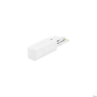 Alimentador Lateral Esquerdo para calha Electrificada Branca