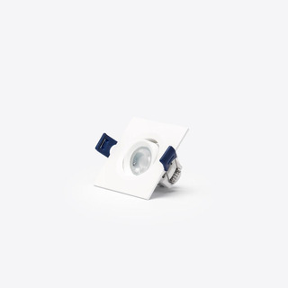 MiniDownLed Orientavel Quadrado 3W 45º 240Lm 4000K Branco