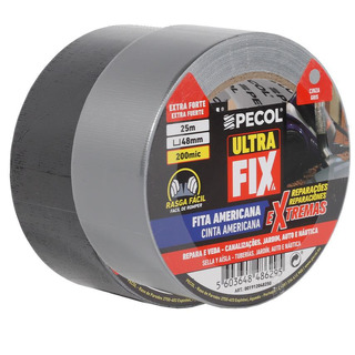 Fita de Reparação 48x25mm Prata Tipo Americana 001912048250