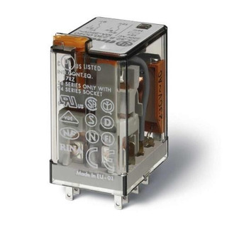 Relé Industrial 4 Inversor 7A 24Vac com Led