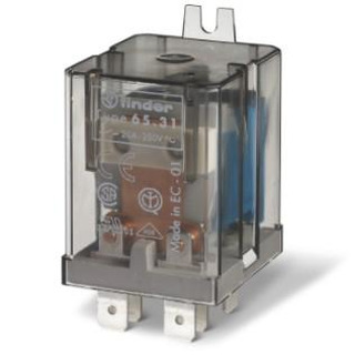 Relé de Potencia Faston 1NA 1NF 20A 12Vdc