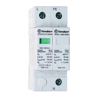 Descarregador Sobretensão 1 1 20kA