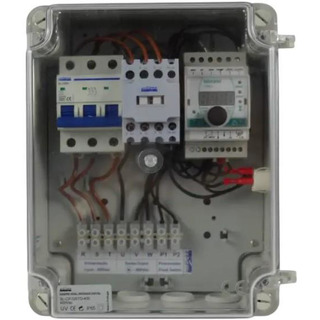Quadro Nivel Monofasico Digital com Relé Toscano 0,25kW/ 2,2kW 2,8-14,7A  TMP6 QE-QSMD01-230