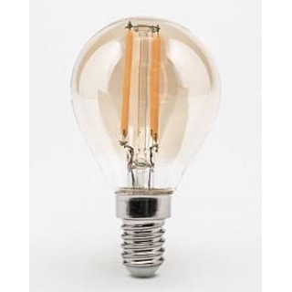 Lampada de Led Esferica Decorativa 78x45mm E27 4W 430 Lm 300º 2500K