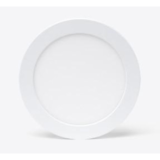 Downled em Led Redondo Encastrar para Furo 65...265mm 18W 120º 4000K Aro Branco MSR18R