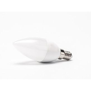 Lampada de Led Tipo Vela Opalina E14 7W 680 Lm IP44 180º 2700K