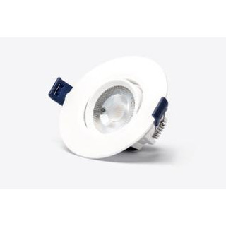 MiniDownLed Orientavel Redondo 7W 45º 560Lm 2700K Branco
