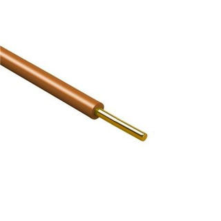 Fio H07V-U (V) 1X1,5mm Castanho