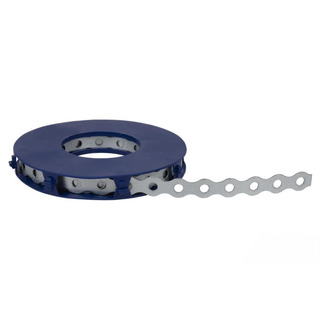 Fita de Aço Perfurada Galvanizada 12x0.8mm 10Mts SU-FAP12