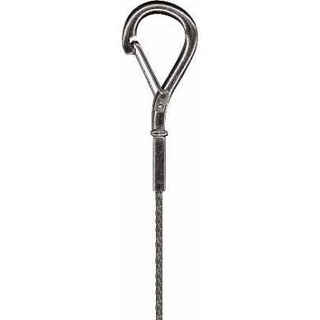 Terminal Gancho até 45Kg com Cabo de Aço 1Mt XP21EC XP2-HG-1M