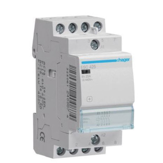 Contactor Modular 25A 4NA 230V 2Módulos ESC425 #