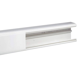 Calha DLP Monobloco 80x50 com Tampa 65(Preço/ Mt) - Vendido em multiplos de 2 Mts