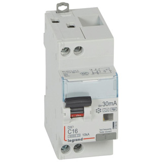 DX3 Disjuntor Diferencial 1P N 16A 30mA 10kA 230V 410855 #