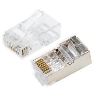 Ficha RJ45 Macho Cat.6 FTP Blindada