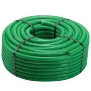 Tubo Corrugado 20mm para Electricidade Verde Rolo 100Mt