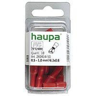Ação 2024 Caixa de 10Terminal Isolado Faston 0.25/ 1.5mm