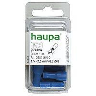 Ação 2024 Caixa de 10Terminal Isolado Faston 1.5/ 2.5mm AZUL