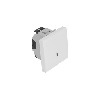 Botão Basculante Luminoso 250V 2 Módodulos Q45