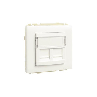 Efapel - Tomada Rj45 Dupla Serie 5000 Marfim - efap50442smf - Luxivo ...