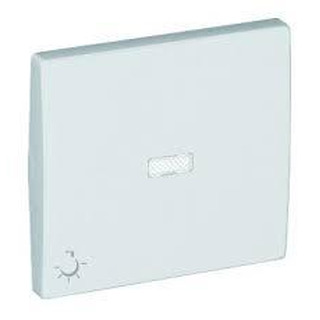 Tecla para Luminosos com Simbolo Luz Serie 5000 Branco