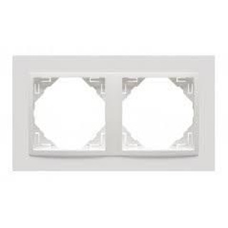 Espelho Duplo Hrizontal Serie 5000 Branco