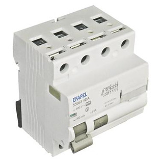 Interruptor Diferencial 4P 40A. 30mA