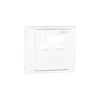 Centro para Comutador Local Estores com Sensor IR Sirius 70 Branco