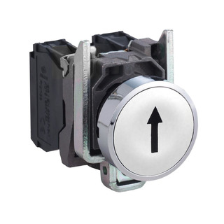 Botão de Pressão Branco com Seta P/ Cima 1NA XB4BA3341 #