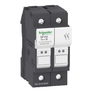 Seccionador Porta Fusiveis 2P 32A 10x38 DF102 #