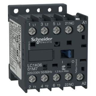 Mini Contactor 24V 50/ 60Hz 7.5W-400V LC1K1601B7