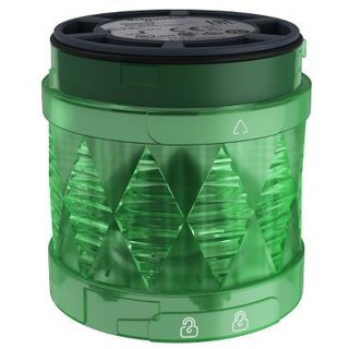 Módulo Led Luminoso para Torre Modular Verde ø60mm Fixa IP65 24Vac/ dc XVUC23 #