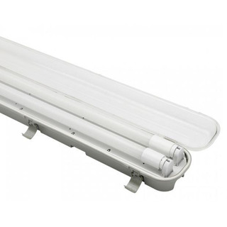 Armadura Estanque para Lâmpada Led 2x60cm IP65 357-430-9 #