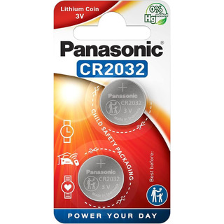 Pilha Lítio 3V 210mAh Blister de 2 Unidade CR2032