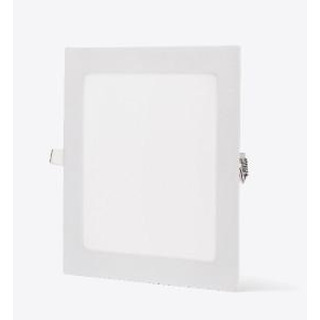 DownLed Quadrado Encastravel 18W 120º 1520 Lm IP20 5500K Aro Branco