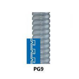 Bicha Metálica Revestida PVC PG16 Cinza MT 960.1600.0