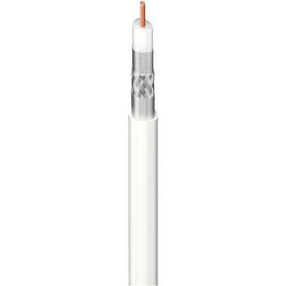 Cabo Coaxial CXT PVC ITED Eca Class A 19VAtC 6.5mm Branco Rlo 250Mts 212801