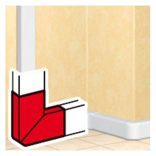 Ângulo PlanoDLP Para Calha 220X50