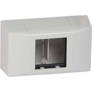 Quadro DLP Saliente Mosaic 2 Modulos Branco