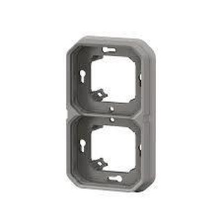 PLX-COMP Espelho Duplo Horizontal/ Vertical IP55 Cinza 069683L