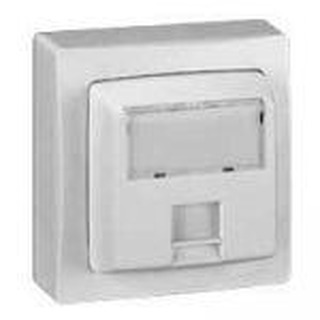 Tomada Telefone RJ45 Cat.6 UTP Oteo Saliente Branco 086044