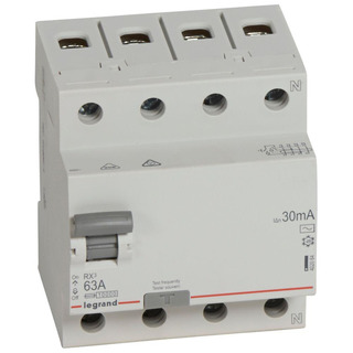 Interruptor Diferencial RX3 4P 63A 30mA