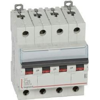 Disjuntor DX3 4P C25 6Ka 400V 407930 #